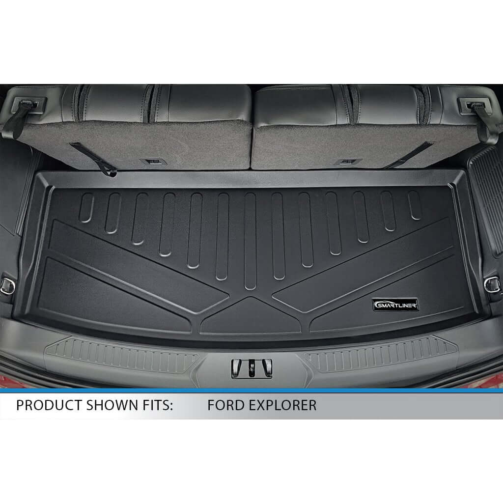 SMARTLINER Custom Fit Floor Liners For for 2020-2025 Ford Explorer 7 Passenger