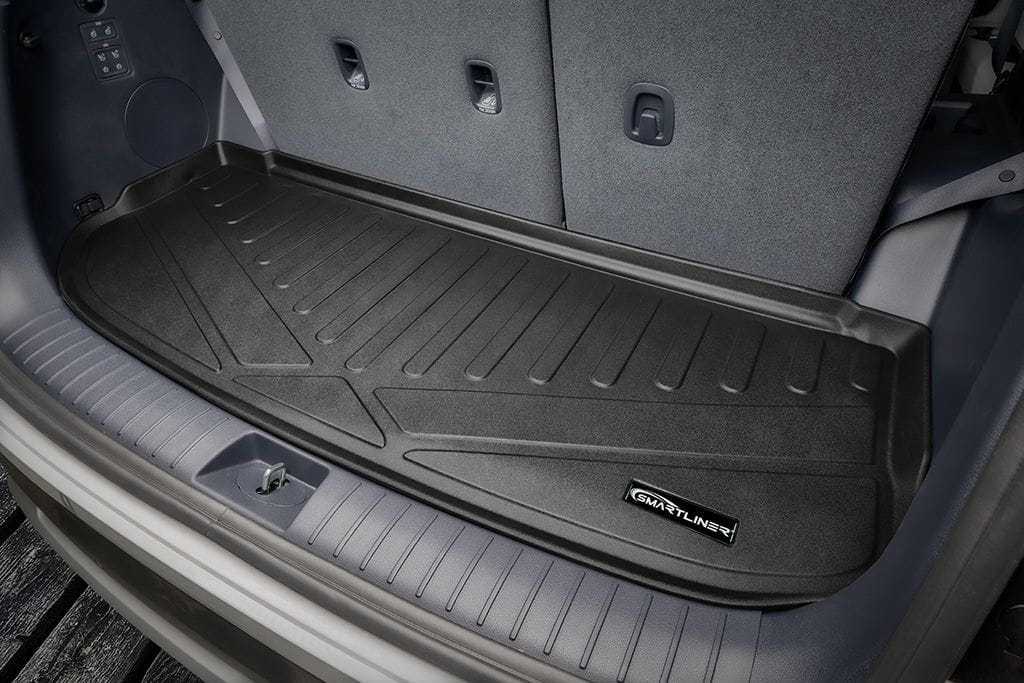 SMARTLINER AUTO™ Custom Fit Floor Liners For 2020-2025 Hyundai Palisade with 2nd Row Bucket Seat No Center Console with in between Coverage