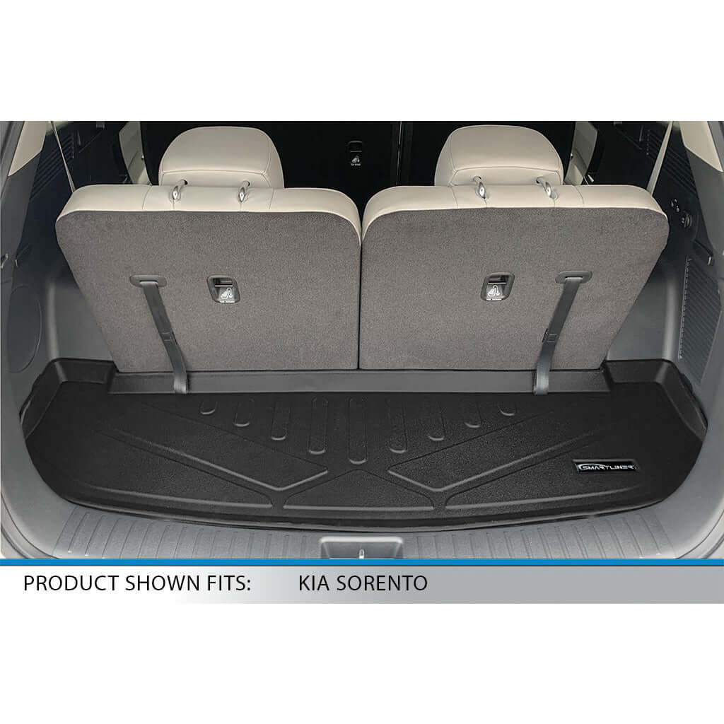 SMARTLINER Custom Fit Floor Liners For 2021-2025 Kia Sorento (with 2nd Row Bucket Seats)
