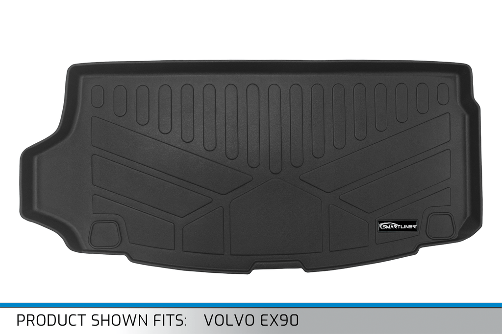 SMARTLINER Custom Fit Black For 2025 Volvo EX90 Electric. Fits 6 Passenger Model