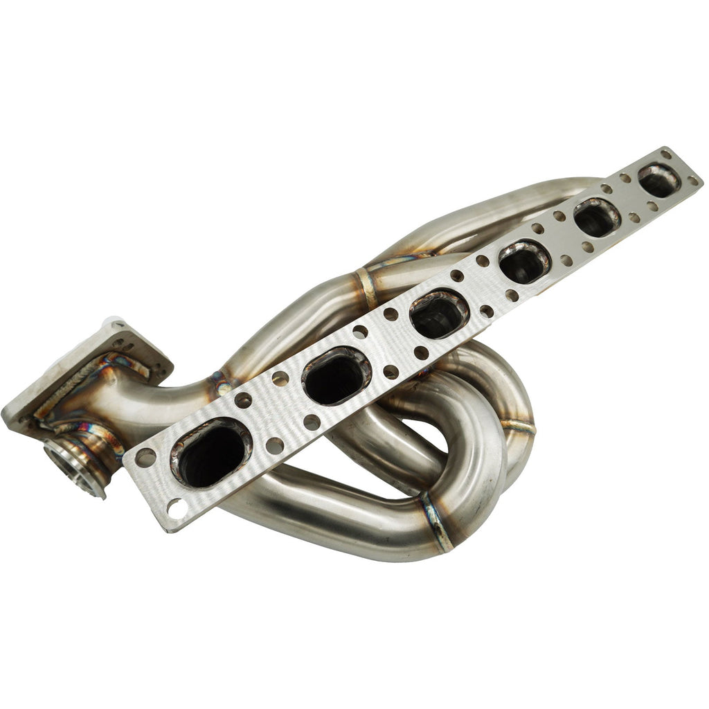 BMW E36 E46 E39 Tubular Top Mount Turbo Manifold T3 T4 Flange 44mm Wastegate - Bull Boost Performance