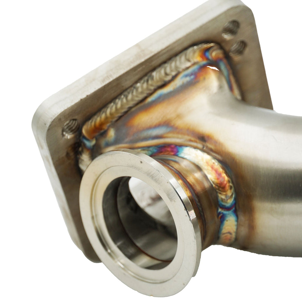 BMW E36 E46 E39 Tubular Top Mount Turbo Manifold T3 T4 Flange 44mm Wastegate - Bull Boost Performance