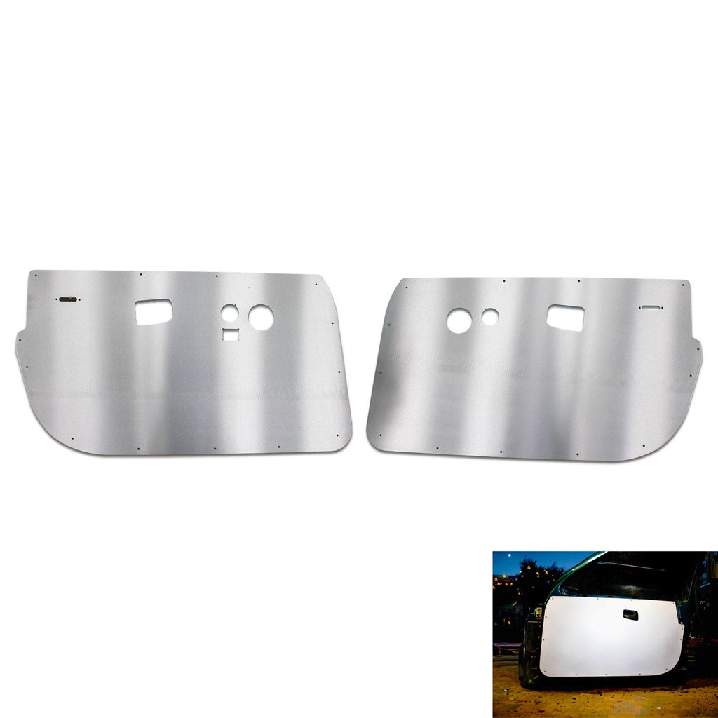 Aluminum Front 4 Door Panels Skins Race Track Car Cards for BMW E36 Sedan M3 - Bull Boost Performance
