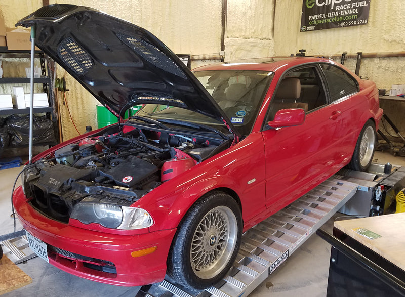 E46 330ci dyno on E85