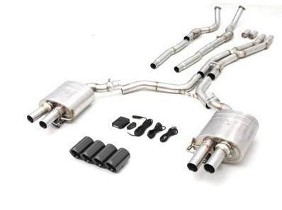 IRL Audi D4 S8 Valved Catback Exhaust by IRL Exhaust