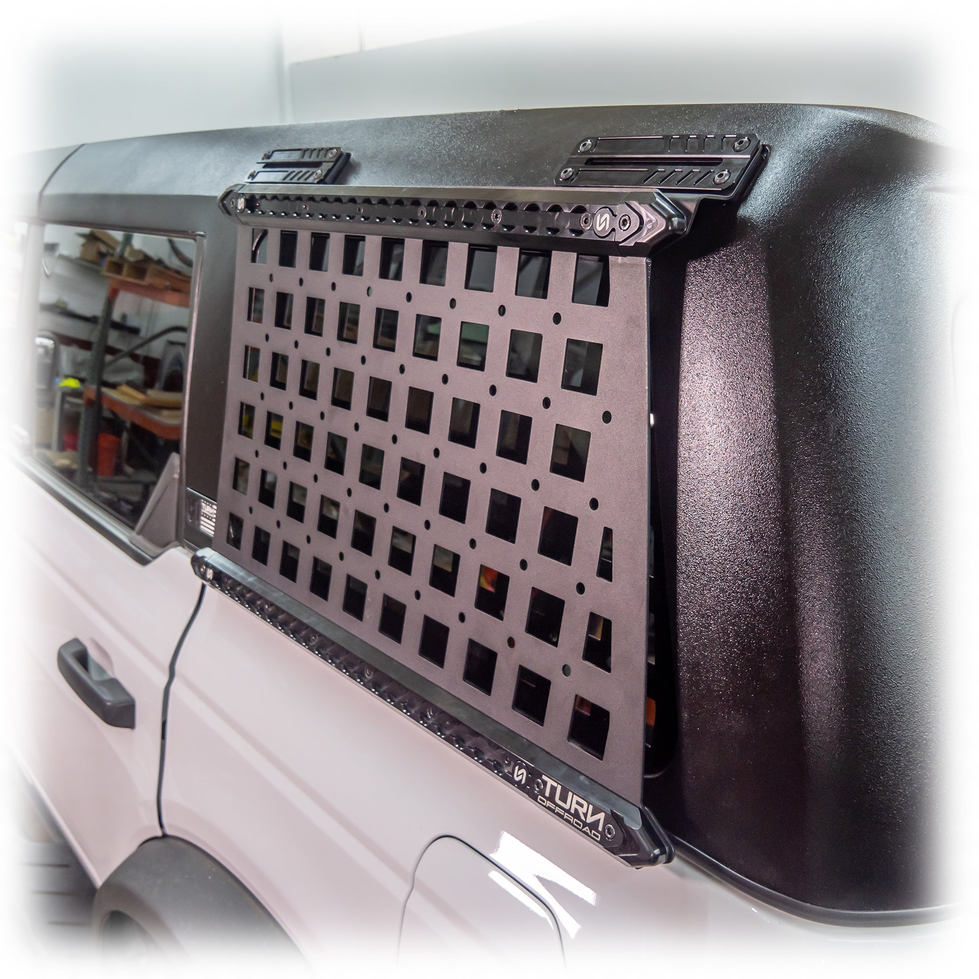 Turn Offroad Side MOLLE Panels for 2021+ Ford Bronco w/ Turn Offroad Hard Top