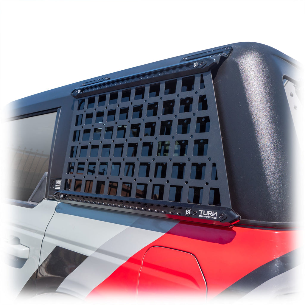Turn Offroad Side MOLLE Panels for 2021+ Ford Bronco w/ Turn Offroad Hard Top
