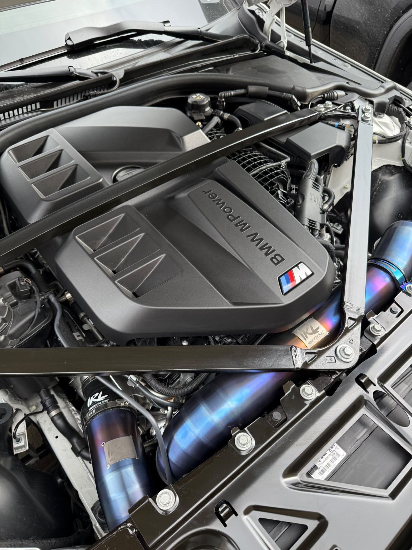 IRL BMW G8x Titanium Front Mount Intakes