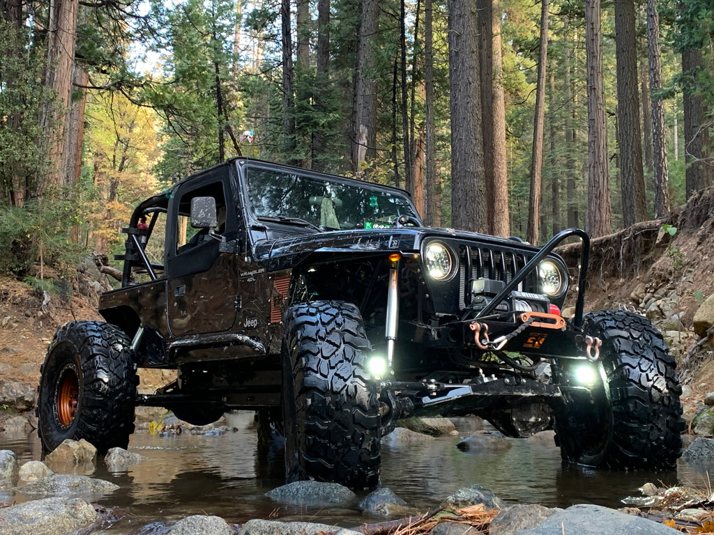 Diamond Series High Clearance Front Fenders for Jeep TJ Wrangler By Gatekeeper Off-Road