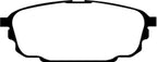EBC 01-04 Mazda Protege 2.0 (Rear Rotors) Yellowstuff Rear Brake Pads