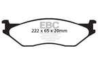 EBC 02-05 Ford Econoline E550 Yellowstuff Front Brake Pads