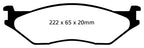 EBC 02-05 Ford Econoline E550 Yellowstuff Front Brake Pads