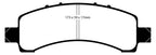 EBC 02 Cadillac Escalade 5.3 (Akebono rear caliper) Greenstuff Rear Brake Pads