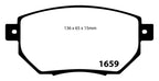 EBC 03-05 Infiniti FX35 3.5 Yellowstuff Front Brake Pads