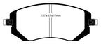 EBC 04-06 Saab 9-2X 2.0 Turbo Yellowstuff Front Brake Pads