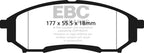 EBC 05-07 Ford F250 (inc Super Duty) 5.4 (2WD) Yellowstuff Rear Brake Pads