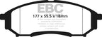 EBC 05-07 Ford F250 (inc Super Duty) 5.4 (2WD) Yellowstuff Rear Brake Pads
