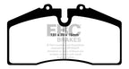 EBC 05+ Ford Saleen Mustang Brembo front calipers Bluestuff Front Brake Pads