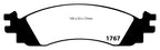 EBC 06-10 Ford Explorer 4.0 2WD Greenstuff Front Brake Pads