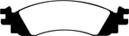 EBC 06-10 Ford Explorer 4.0 2WD Yellowstuff Front Brake Pads