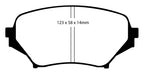 EBC 06-15 Mazda Miata MX5 2.0 Yellowstuff Front Brake Pads