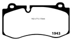 EBC 07-08 Mercedes-Benz CL550 5.5 Yellowstuff Front Brake Pads