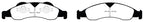 EBC 07-09 Ford Expedition 5.4 2WD Yellowstuff Front Brake Pads