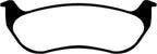 EBC 07-11 Ford Explorer Sport Trac 4.0 Ultimax2 Rear Brake Pads