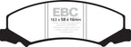 EBC 08-09 Buick Allure (Canada) 5.3 Yellowstuff Front Brake Pads