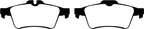 EBC 08-10 Chevrolet Cobalt 2.0 Turbo (SS) Ultimax2 Rear Brake Pads