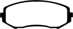 EBC 08+ Suzuki Grand Vitara 2.4 Greenstuff Front Brake Pads