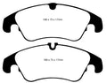 EBC 09-11 Audi A4 2.0 Turbo Yellowstuff Front Brake Pads