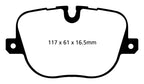 EBC 10-12 Land Rover Range Rover 5.0 Supercharged Yellowstuff Rear Brake Pads