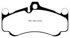EBC 10-12 Porsche 911 (997) (Cast Iron Rotor only) 3.8 GT3 Yellowstuff Front Brake Pads