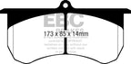 EBC 12-13 Land Rover Ranger Rover Sport Bluestuff Rear Brake Pads