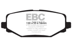 EBC 12+ Chrysler Town & Country 3.6 Greenstuff Rear Brake Pads