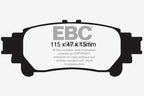 EBC 13+ Lexus GS350 3.5 RWD Yellowstuff Rear Brake Pads