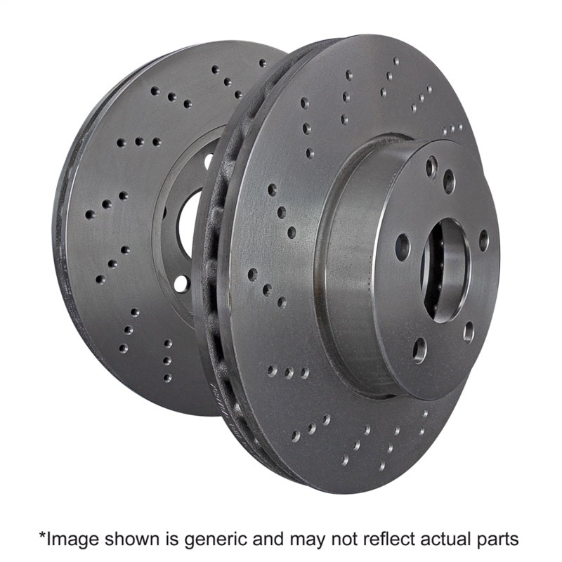 EBC 16-19 Mercedes-Benz GLE350 (W166) 3.5L Sport Package RK Premium Cross-Drilled Front Rotors