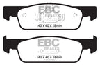 EBC 2016-2017 Smart Fortwo 0.9L Turbo Yellowstuff Front Brake Pads