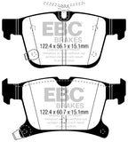 EBC 2016+ Chrysler Pacifica (RU) 3.6L Ultimax2 Rear Brake Pads