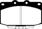 EBC 86-89 Mazda RX7 2.4 (1.3 Rotary)(Vented Rear Rotors) Ultimax2 Front Brake Pads