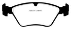 EBC 94-96 Saab 900 2.0 Turbo Ultimax2 Front Brake Pads