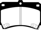EBC 94-97 Ford Aspire 1.3 manual Yellowstuff Front Brake Pads
