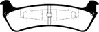EBC 95-01 Ford Explorer 4.0 2WD Ultimax2 Rear Brake Pads