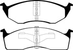EBC 96-00 Chrysler Town & Country 3.3 (15in Wheels) Greenstuff Front Brake Pads