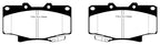 EBC 96-97 Lexus LX450 4.5 Yellowstuff Front Brake Pads
