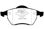 EBC 96-98 Audi A4 1.8 Turbo (B5) Ultimax2 Front Brake Pads