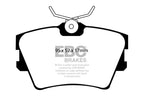 EBC 96-98 Volkswagen Eurovan 2.5 Vented Rotors Greenstuff Rear Brake Pads