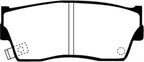 EBC 98-00 Chevrolet Tracker 1.6 (2 Door) Greenstuff Front Brake Pads