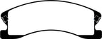 EBC 99-04 Jeep Grand Cherokee 4.0 (Akebono) Yellowstuff Front Brake Pads